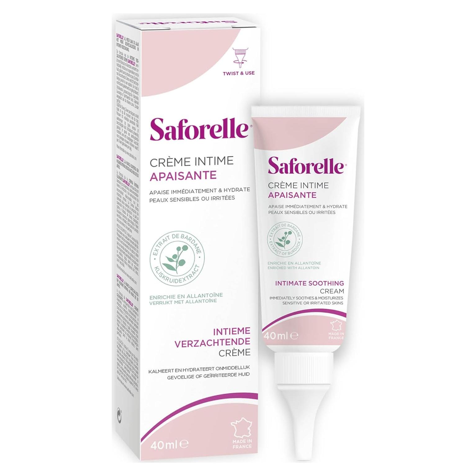 Crema Íntima Calmante Saforelle 40 ml - Alivio Irritación