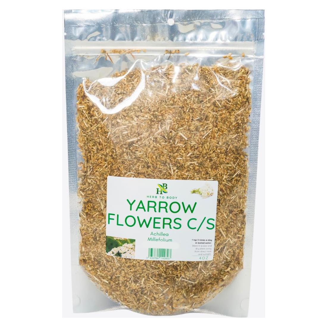 Flores Secas de Milenrama 113.4g - Hierba Para El Cuerpo