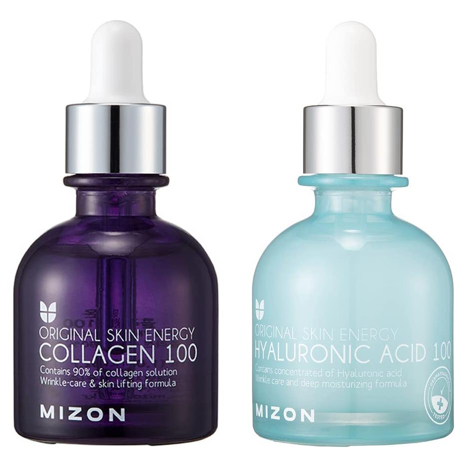 Ampollas MIZON Colágeno 100 + Ácido Hialurónico 100 10ml