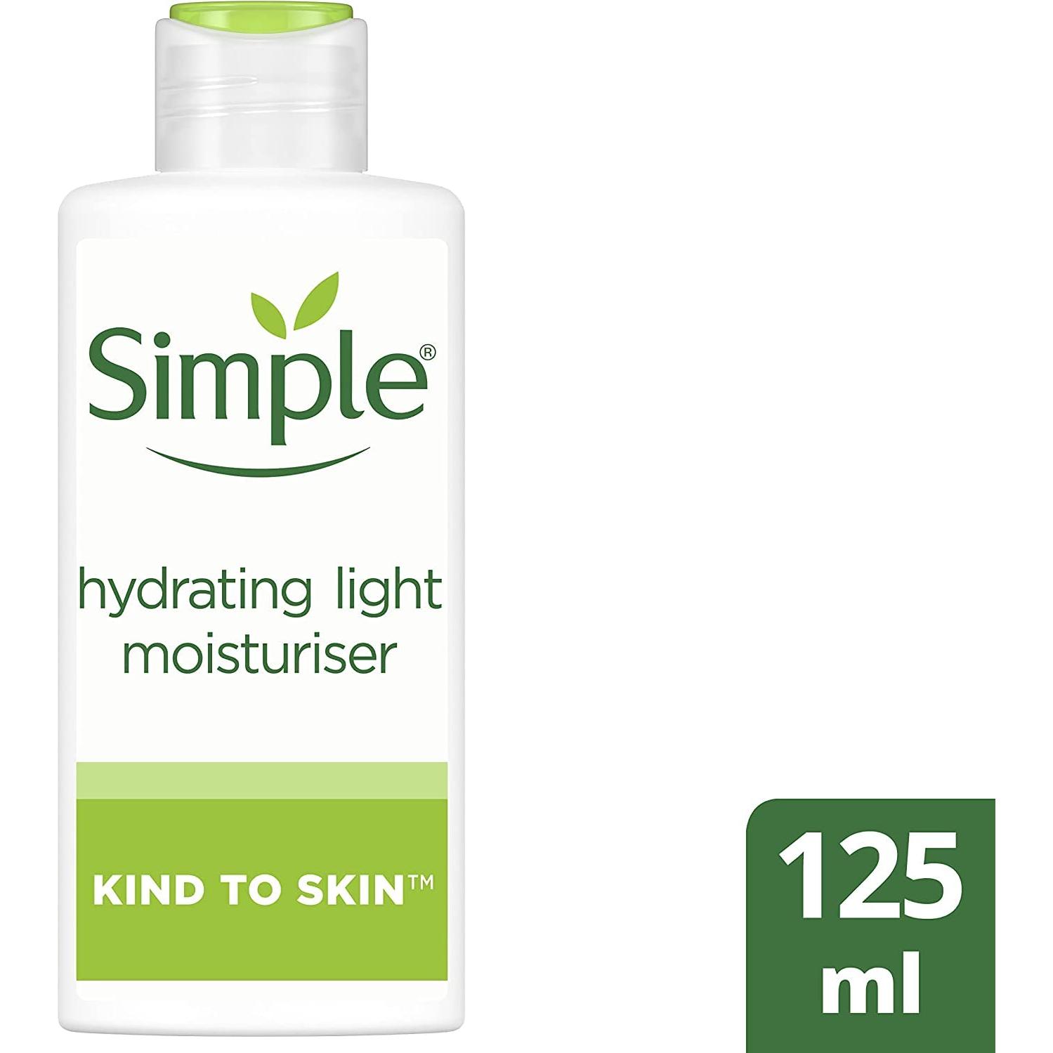 Hidratante Ligero Simple 119 ml Piel Sensible Sin Perfume
