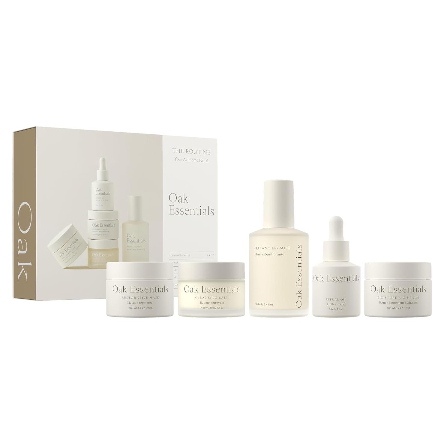 Conjunto Facial Antienvejecimiento Oak Essentials 5 Pasos