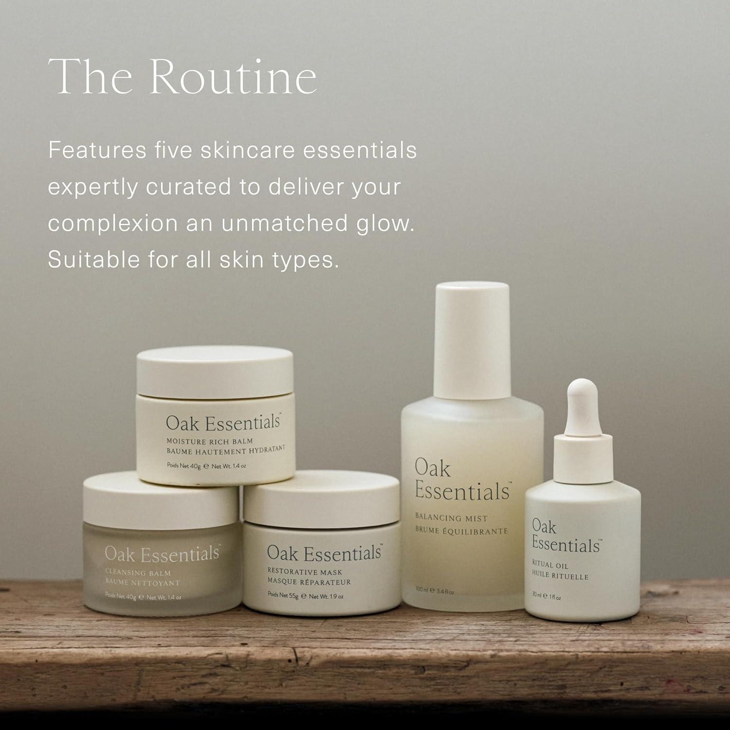 Conjunto Facial Antienvejecimiento Oak Essentials 5 Pasos