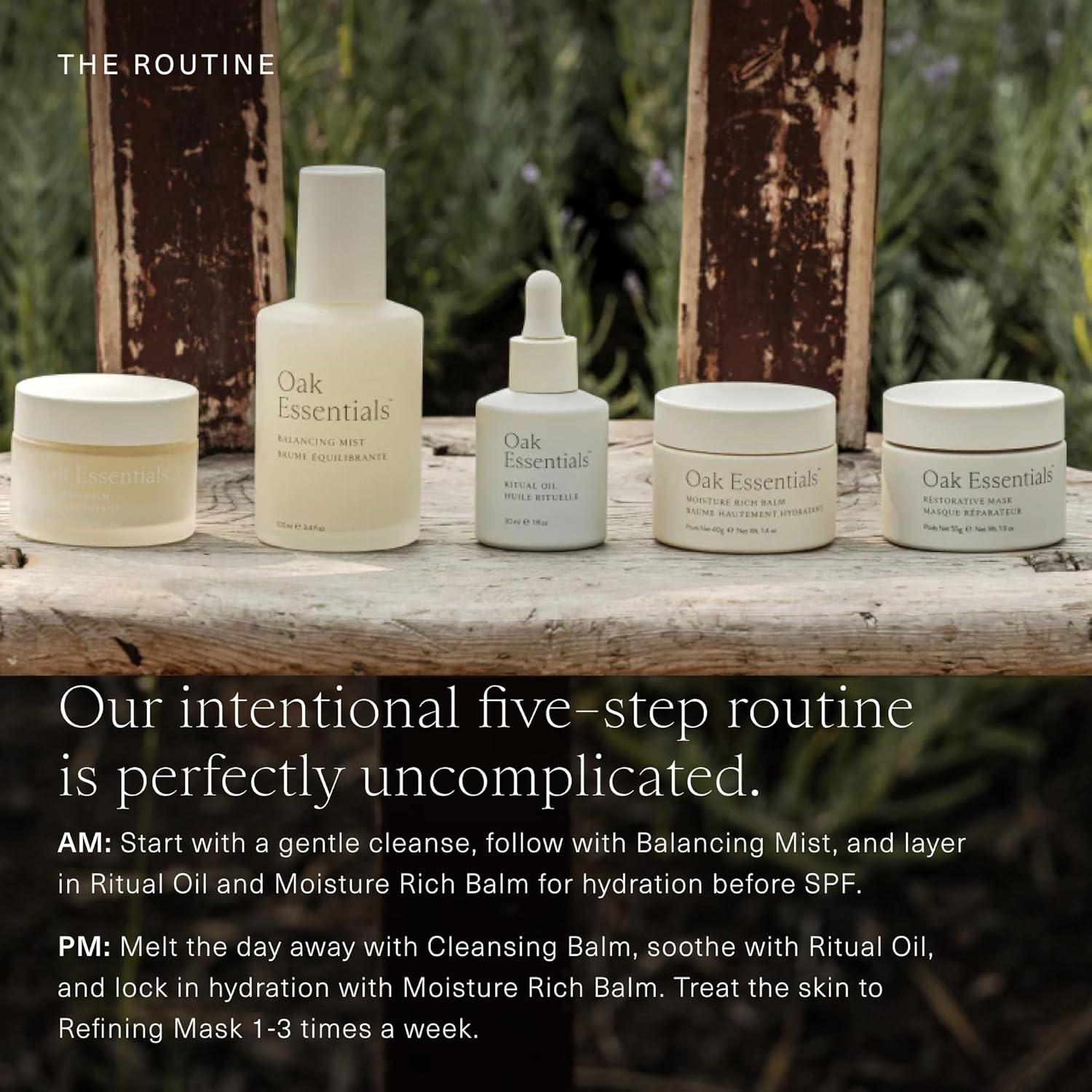 Conjunto Facial Antienvejecimiento Oak Essentials 5 Pasos