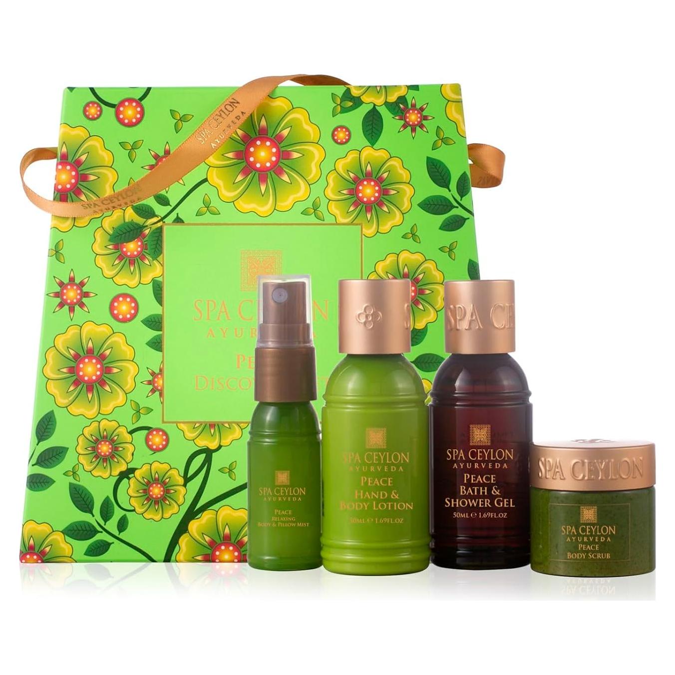 Conjunto Ayurvédico de Spa CEYLON para Relajación y Tranquilidad