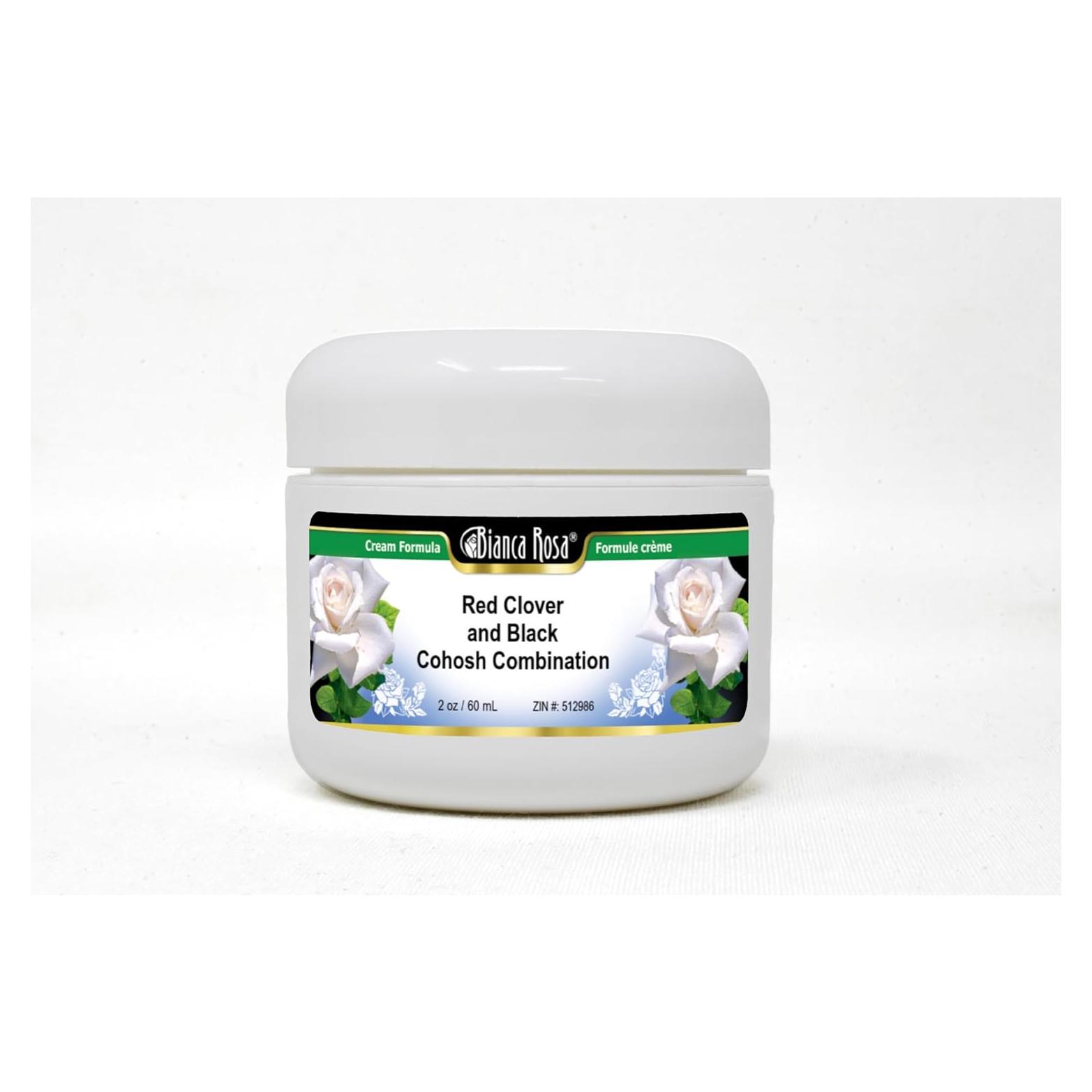 Crema Bianca Rosa Trébol Rojo y Cohosh Negro 100 g