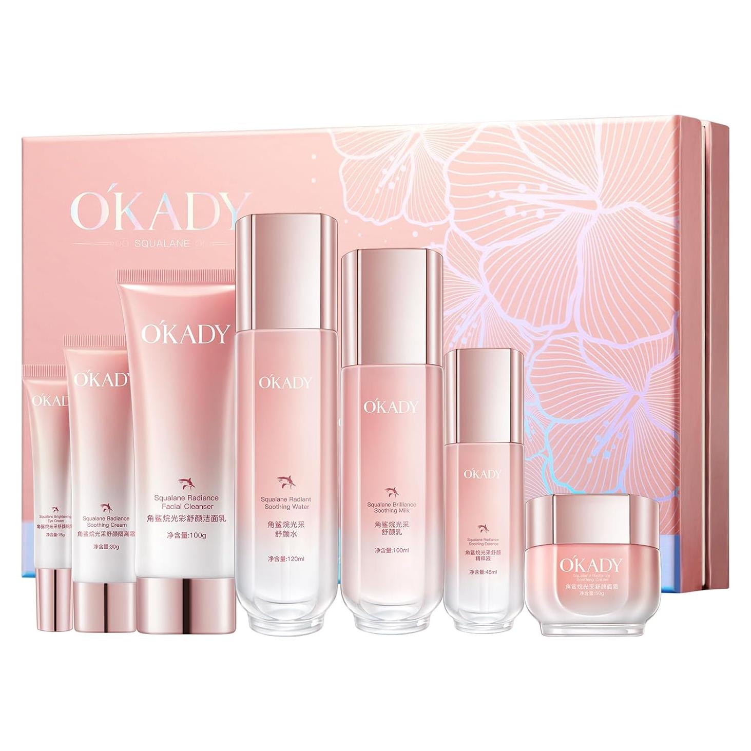 Set de Cuidado de la Piel O'KADY 7 Piezas Hidratante