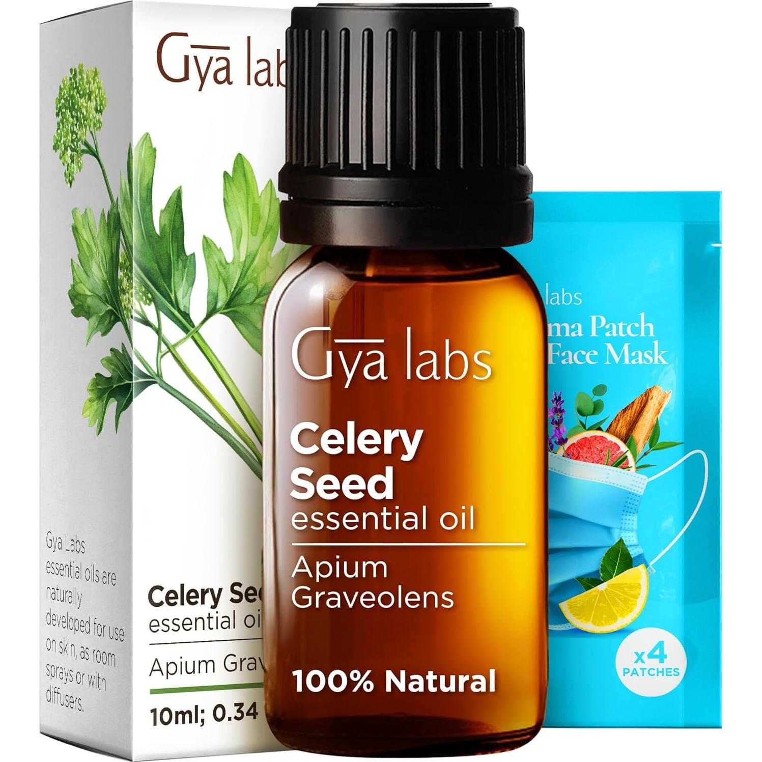 Set de Aceites Esenciales Gya Labs 100% Naturales 2x10ml