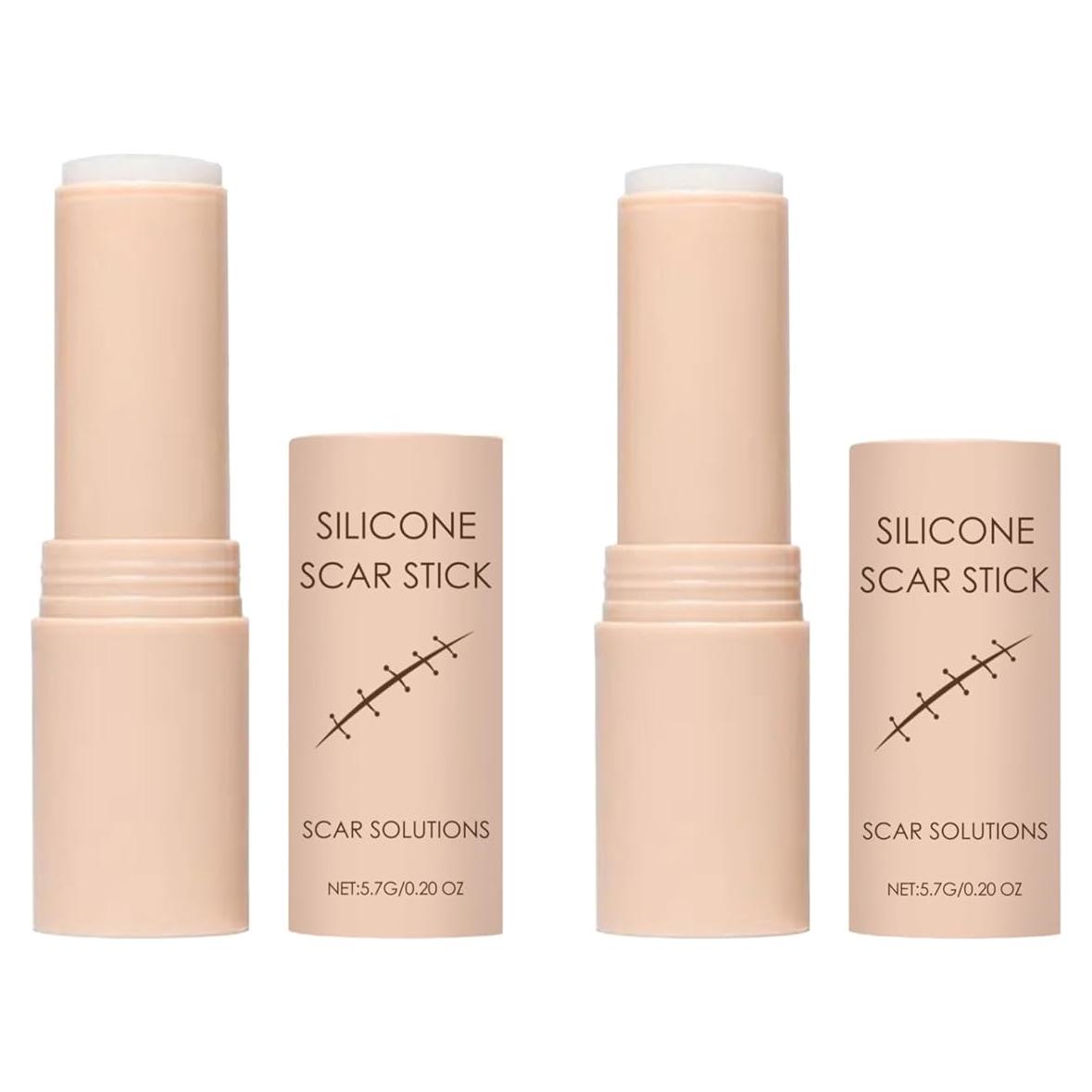 Bastón de Silicona para Cicatrices SACDSSA - 60% Silicona, 2PCS