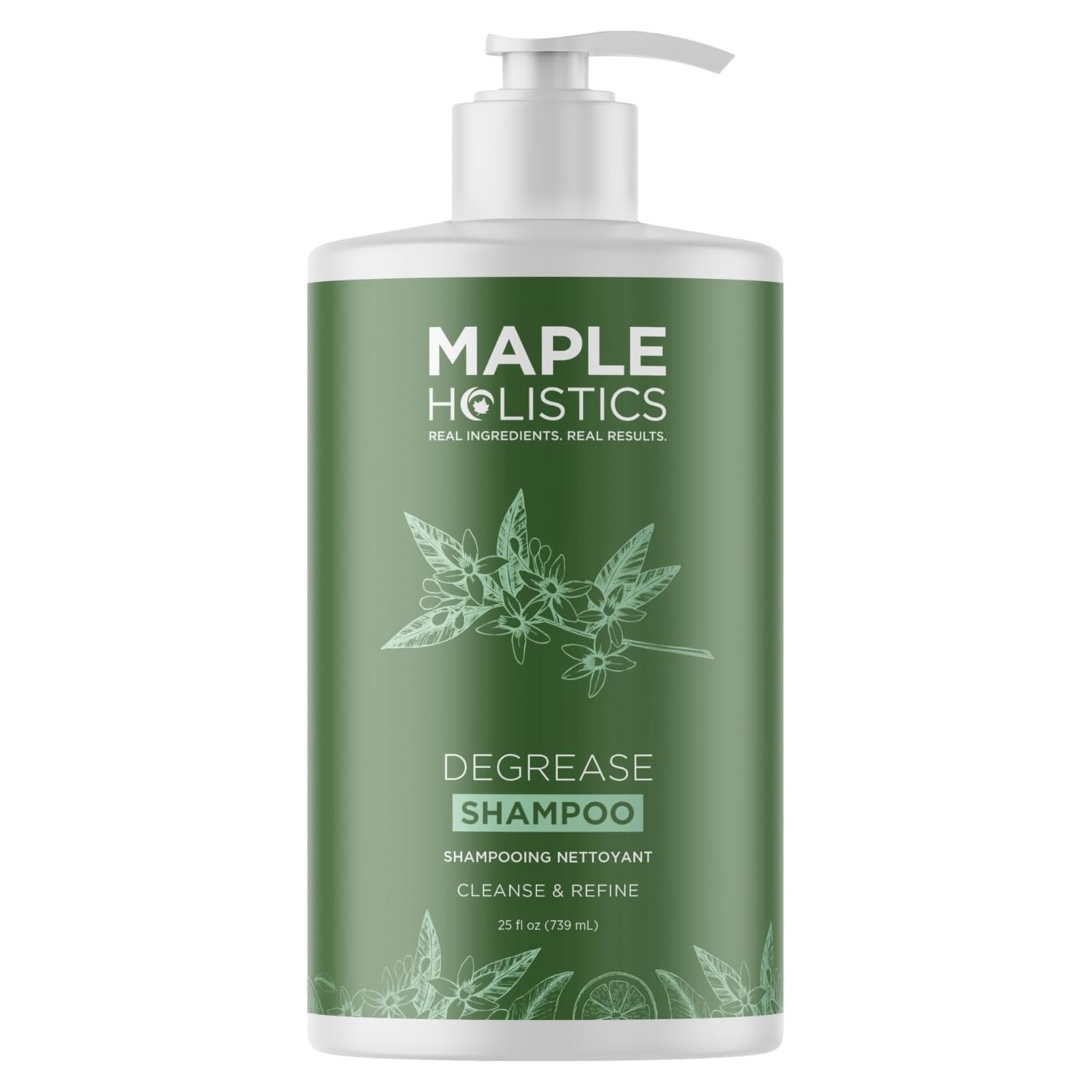 Champú Aclarador Maple Holistics 739 ml - Cabello Graso Vegano