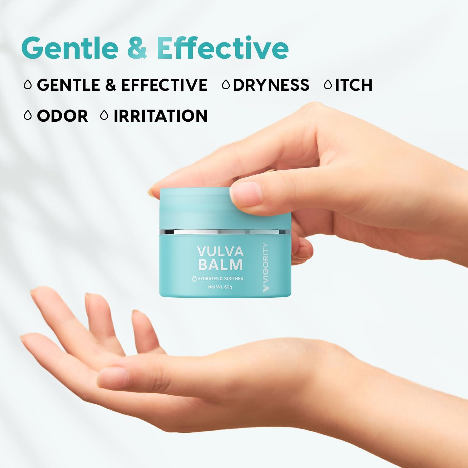 Bálsamo Vulva Hidratante Vigority 49.6g - Alivio Sequedad Menopausia