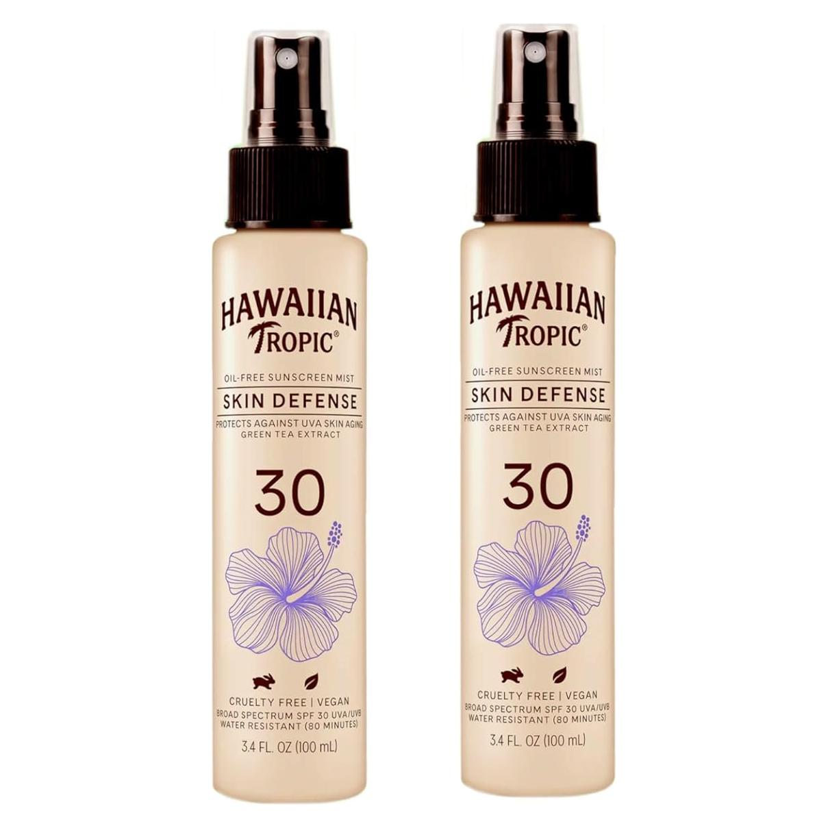 Protector Solar Mist Hawaiian Tropic SPF 30 - 100 ml x 2