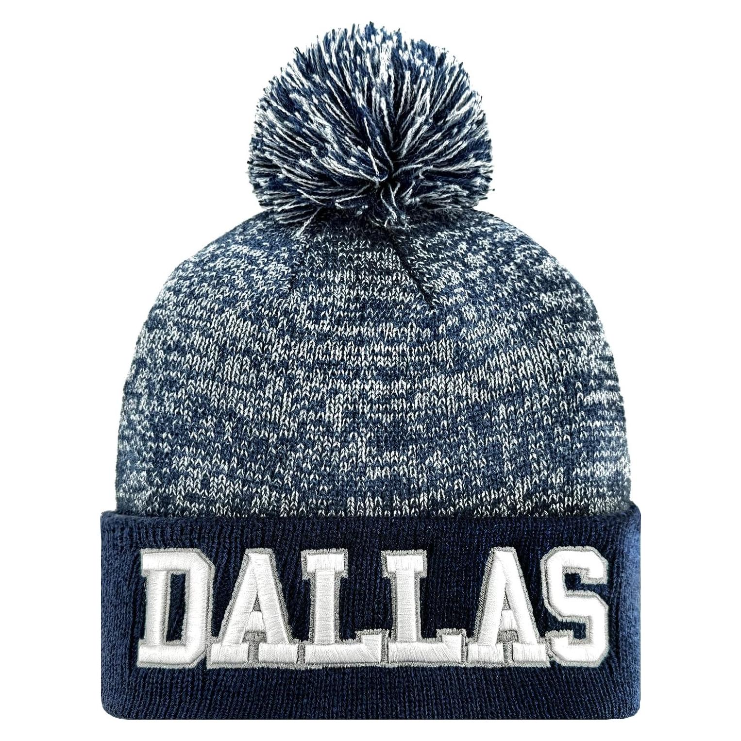 Gorro Beanie de Fútbol Unisex Grueso y Suave - Modelo A-Dallas