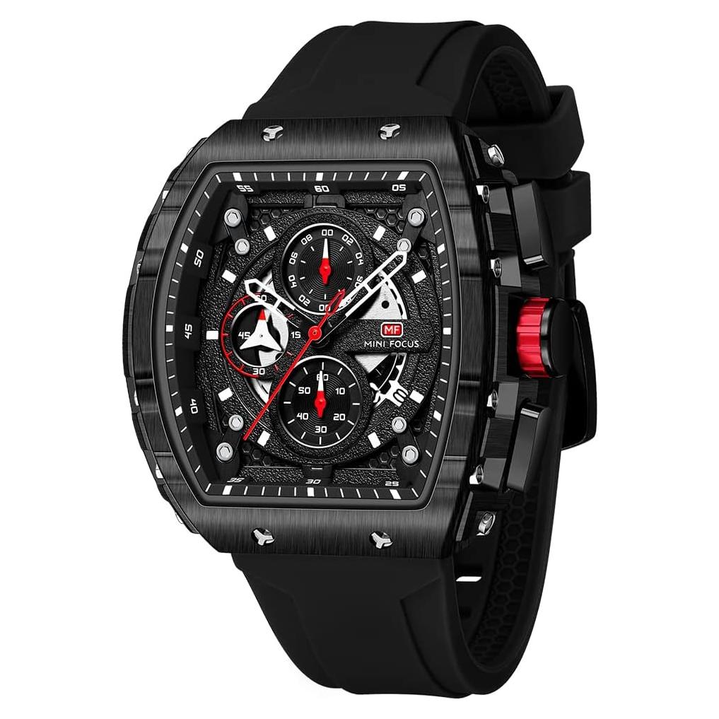 Reloj Deportivo de Hombre Mini Focus MF0399G Cuarzo Impermeable