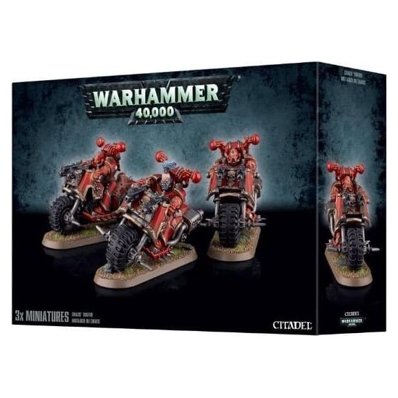 Miniaturas Motociclistas del Caos Games Workshop Warhammer 40K