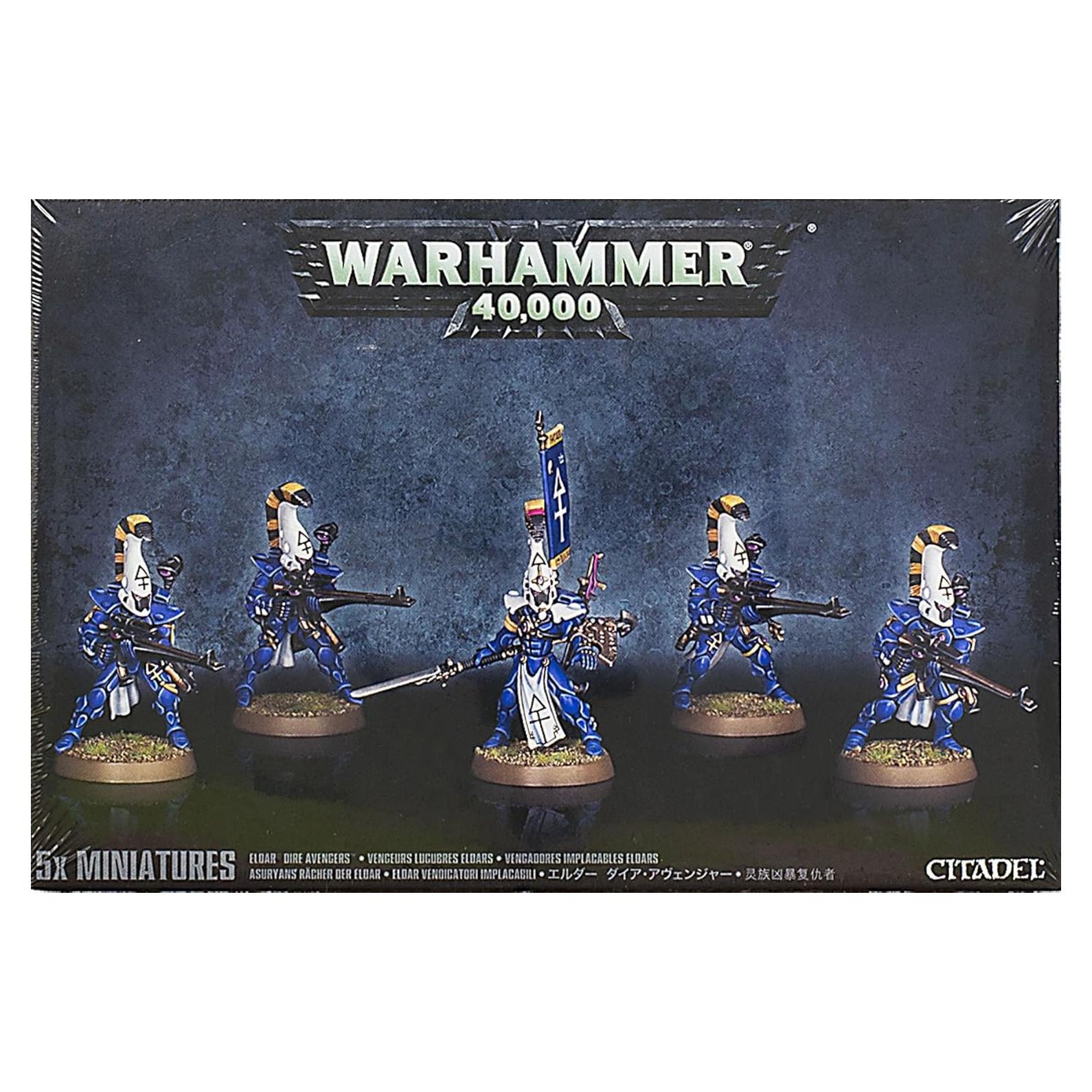 Juego de Mesa Warhammer 40K Eldar Dire Avengers - 5 Miniaturas