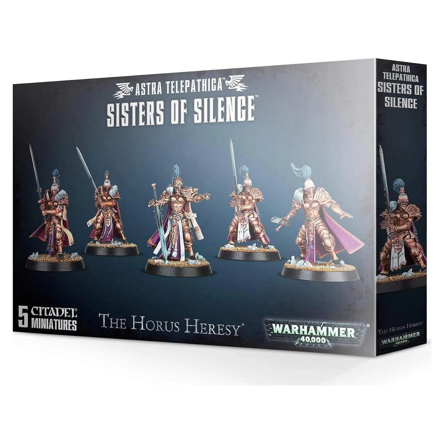 Hermanas del Silencio Astra Telepatica Games Workshop - 5 Miniaturas