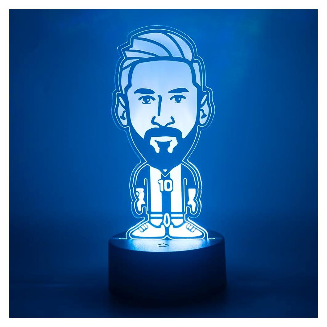 Lámpara 3D LED de Fútbol EXIGENT - 19x10 cm, 7 Colores
