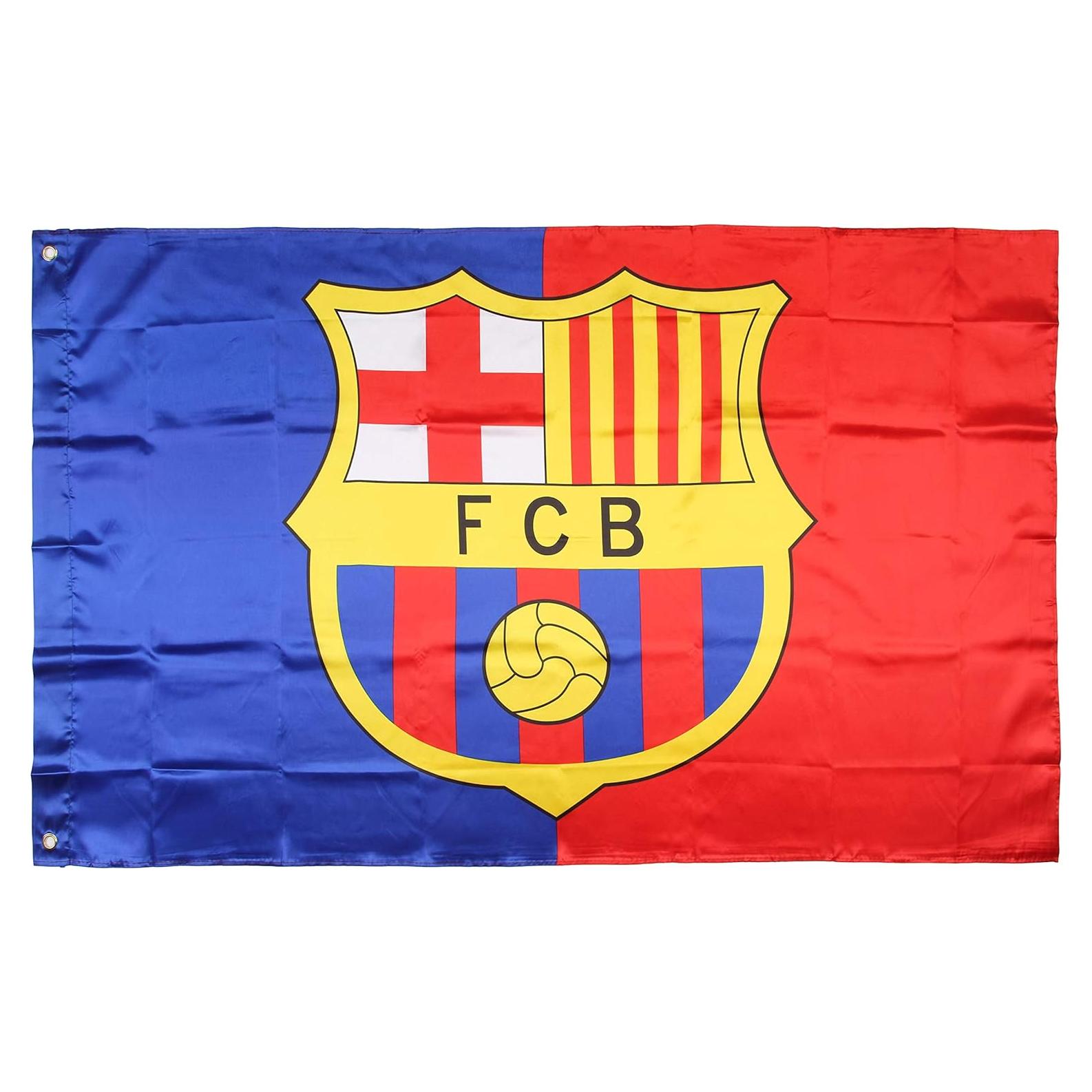 Bandera de Fútbol GLUUGES 90x150 cm 100% Poliester