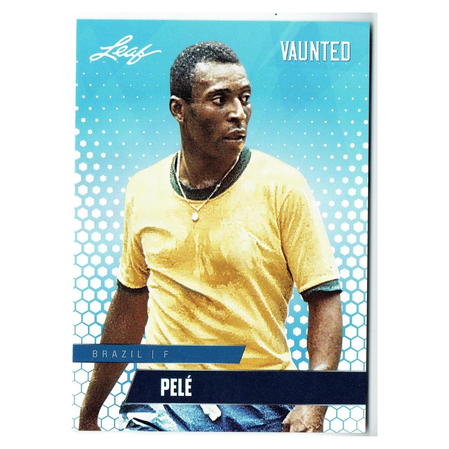 Tarjeta de Comercio Pele 2024 Leaf Vaunted #14V Mint