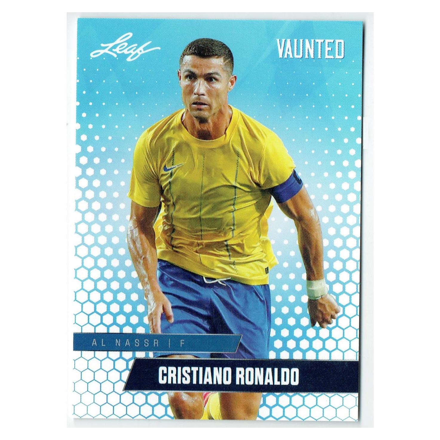 Tarjeta Coleccionable Cristiano Ronaldo 2024 Leaf Vaunted