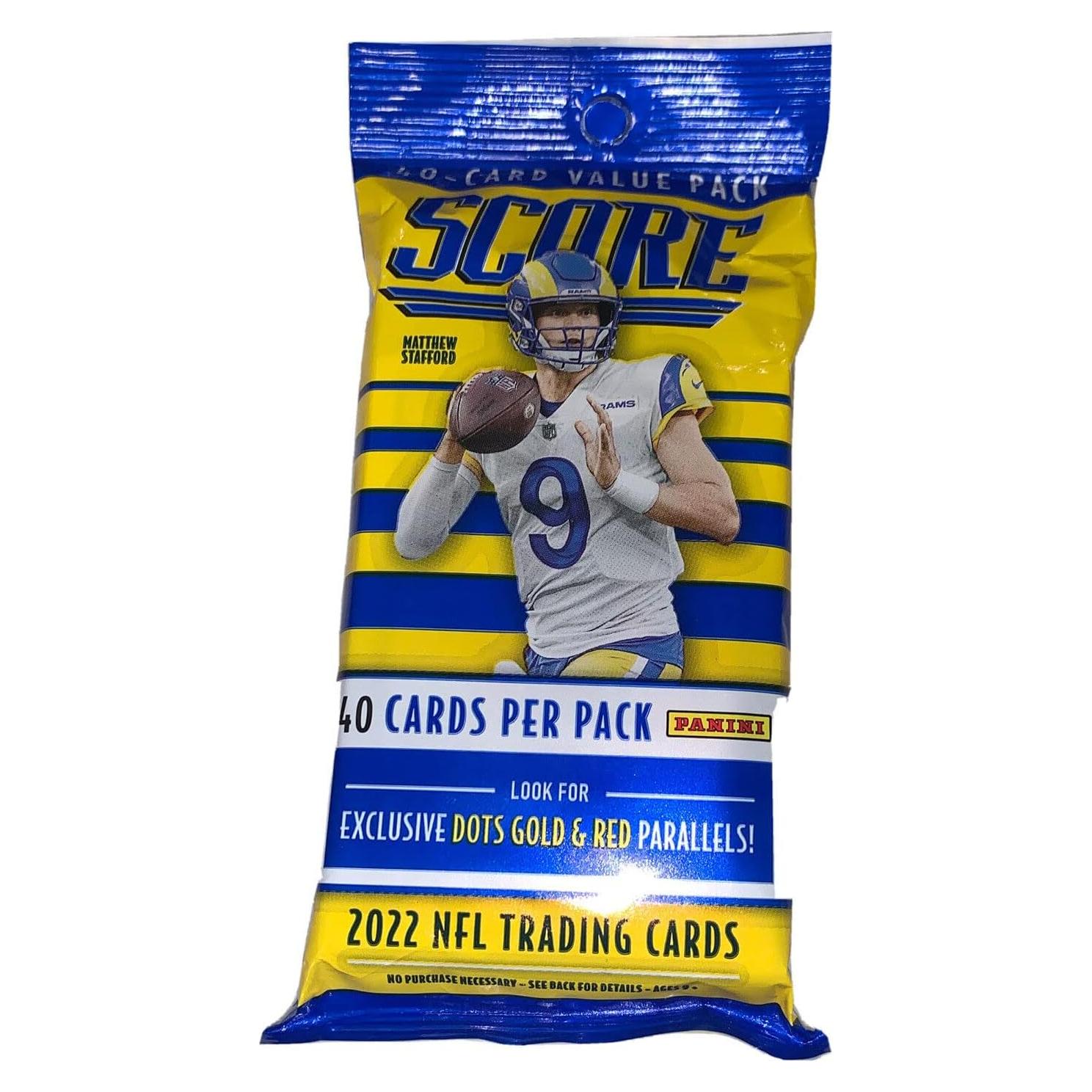 Tarjetas de Comercio de Fútbol Panini 2022 - 40 Unidades