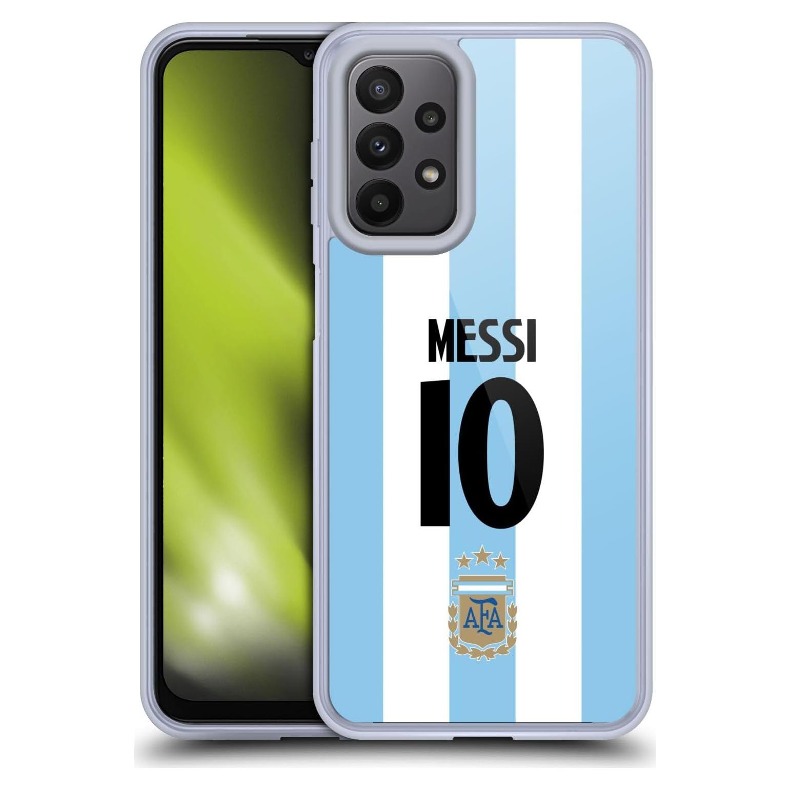 Funda de Gel Suave AFA Lionel Messi para Samsung Galaxy A23 2022