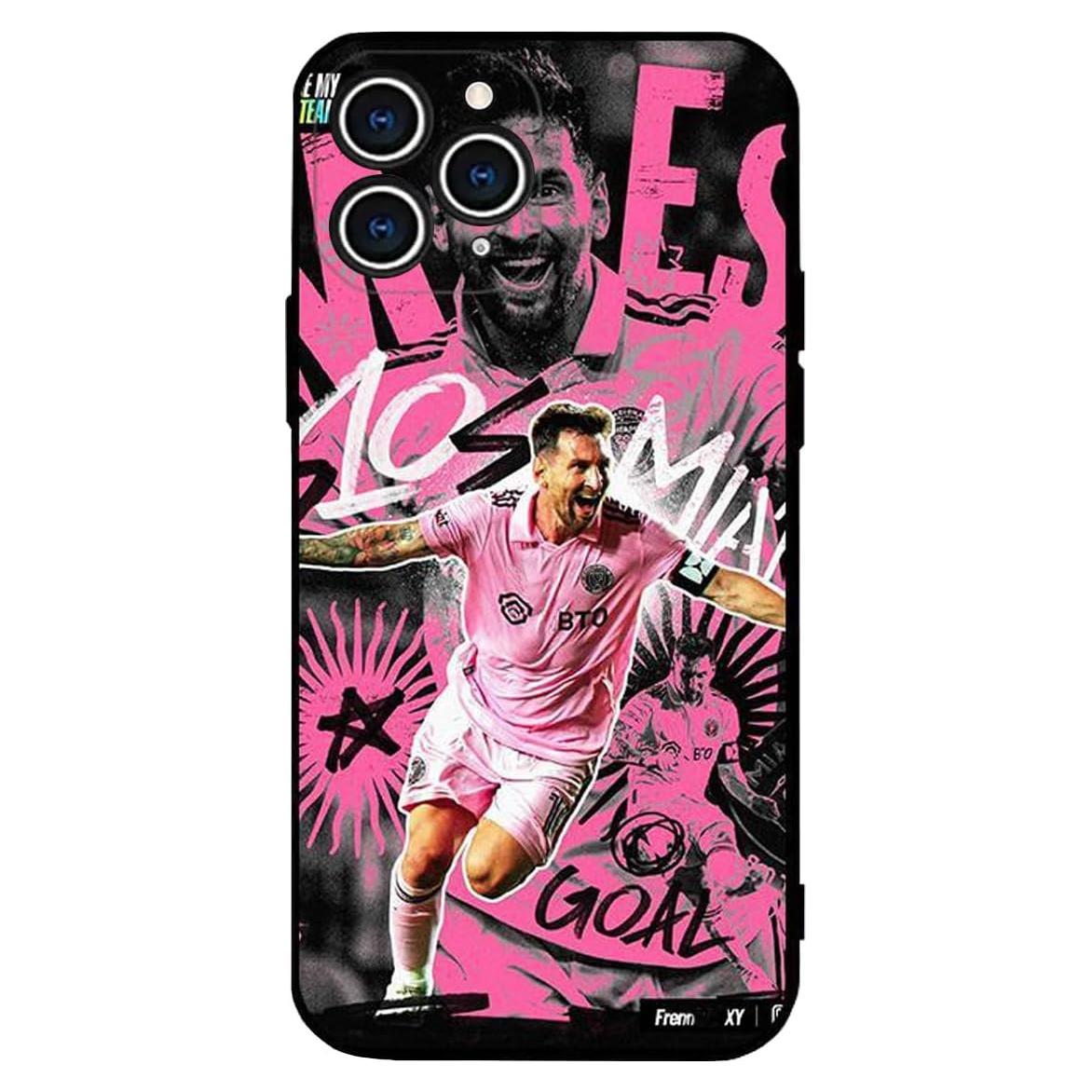 Funda Bumper ZERMU para iPhone 12 Pro Max - Messi #10 Silicona