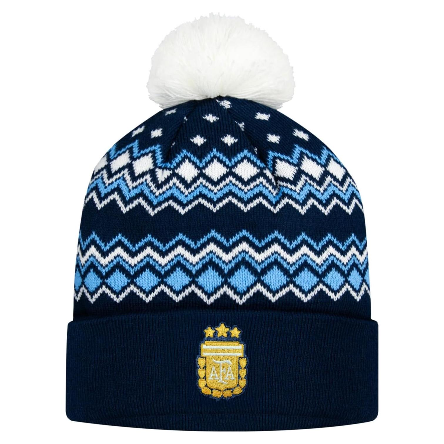 Gorro de Fútbol Hombre Icon Sports Argentina Messi 10 Marino