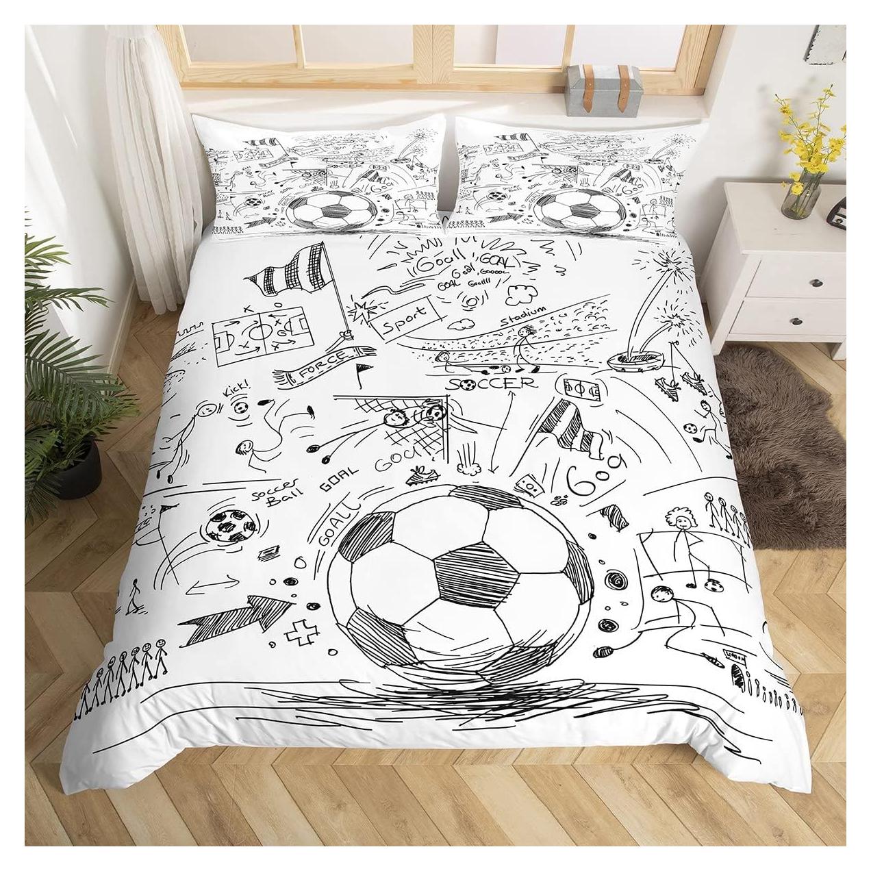 Funda de Edredón Erosebridal Individual Microfibra Deportes