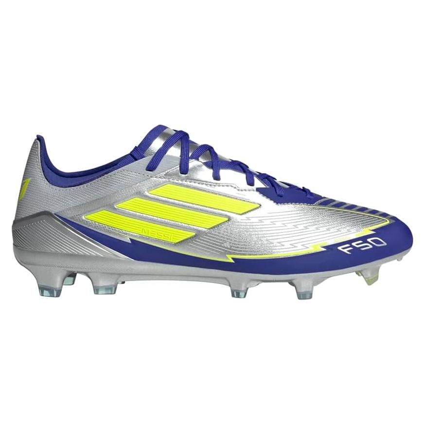 Botas de Fútbol Adidas Pro Messi FG Hombre 7.5 Plata Amarillo