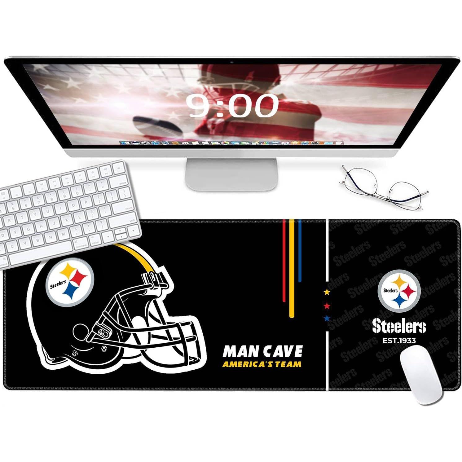 Alfombrilla de Ratón Grande AYYQHC 80x30 cm Bordes Cosidos