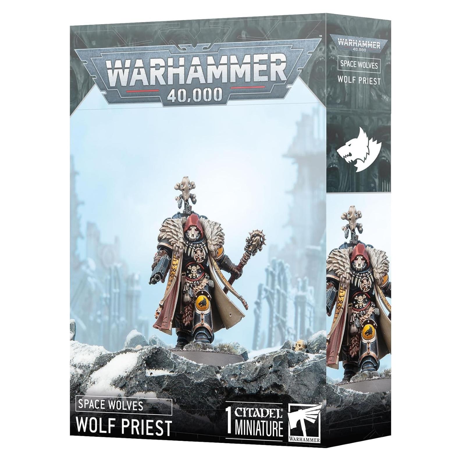 Miniatura Warhammer 40K Sacerdote Lobo Games Workshop 40mm