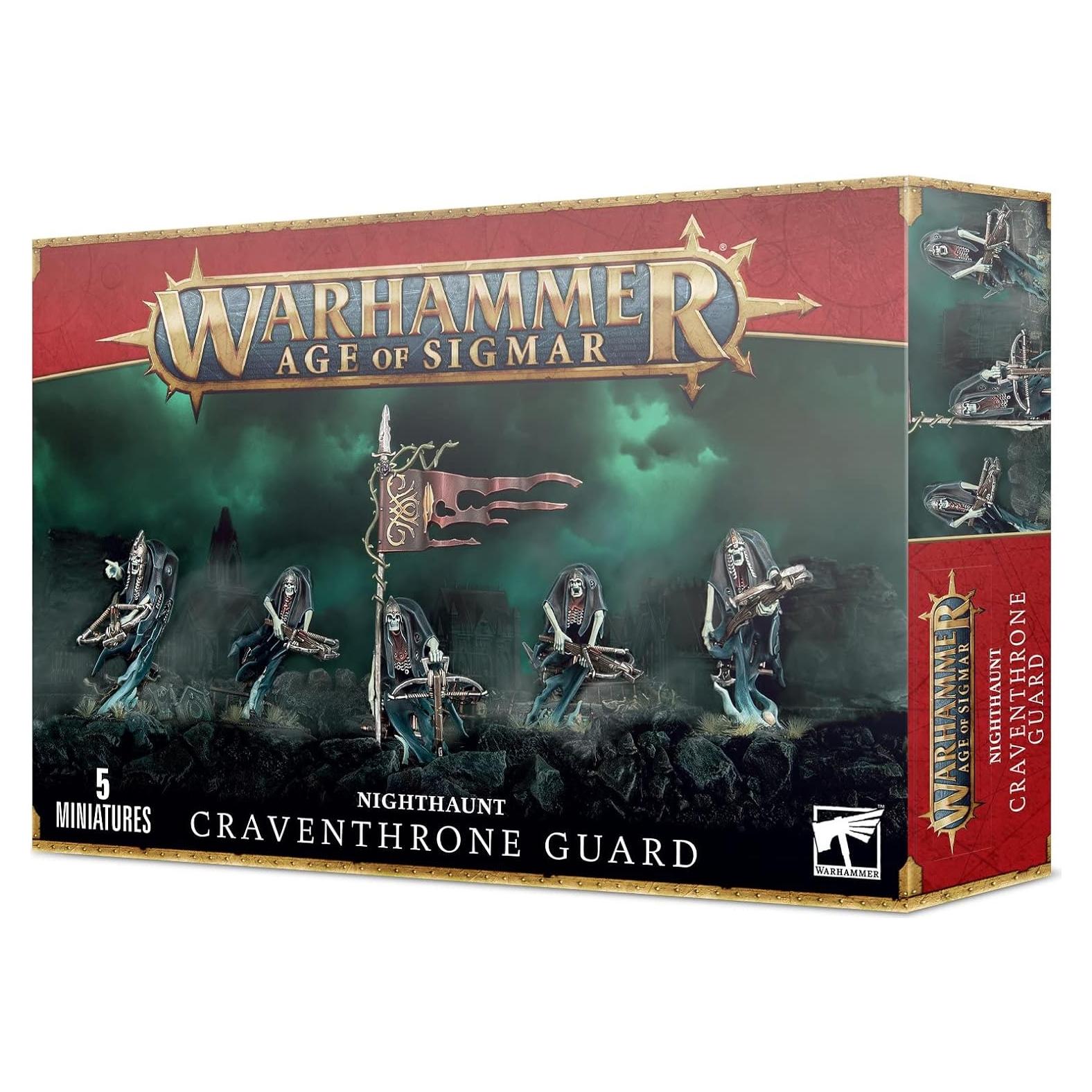 Guardia Craventhrone Nighthaunt Games Workshop - 5 Miniaturas