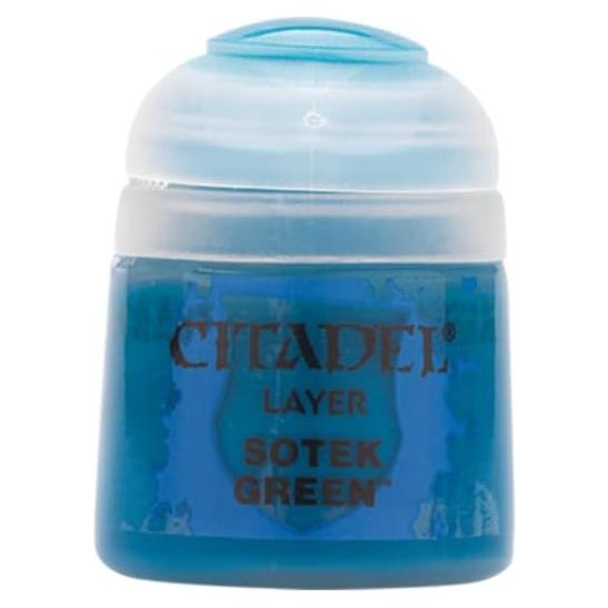Pintura Acrílica Citadel Layer Verde Sotek 12ml Games Workshop