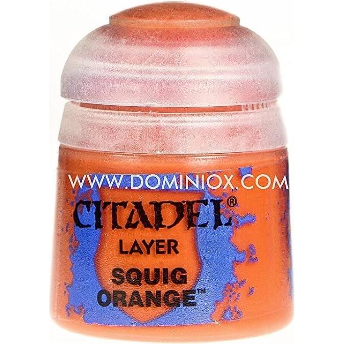 Pintura Acrílica Citadel Layer Naranja Squig 12ml Games Workshop