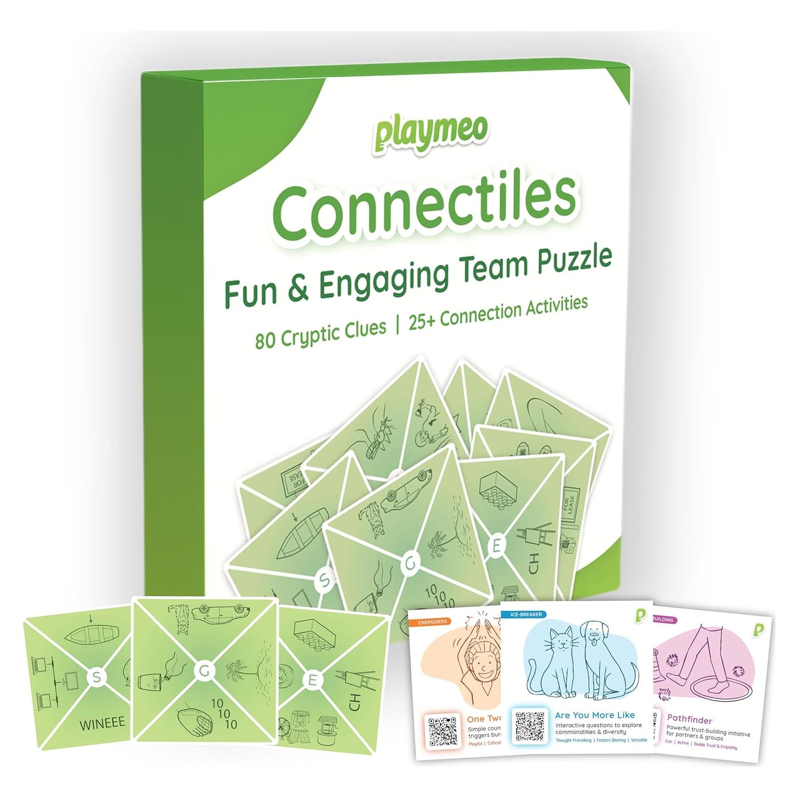 Juegos de Construcción de Equipos Playmeo - 80 Pistas Crípticas