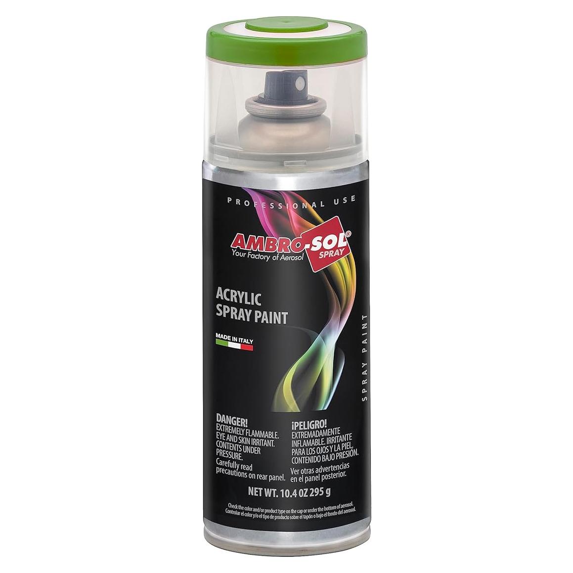 Pintura en aerosol acrílica Ambro-Sol V4006018 400ml Verde Amarillo