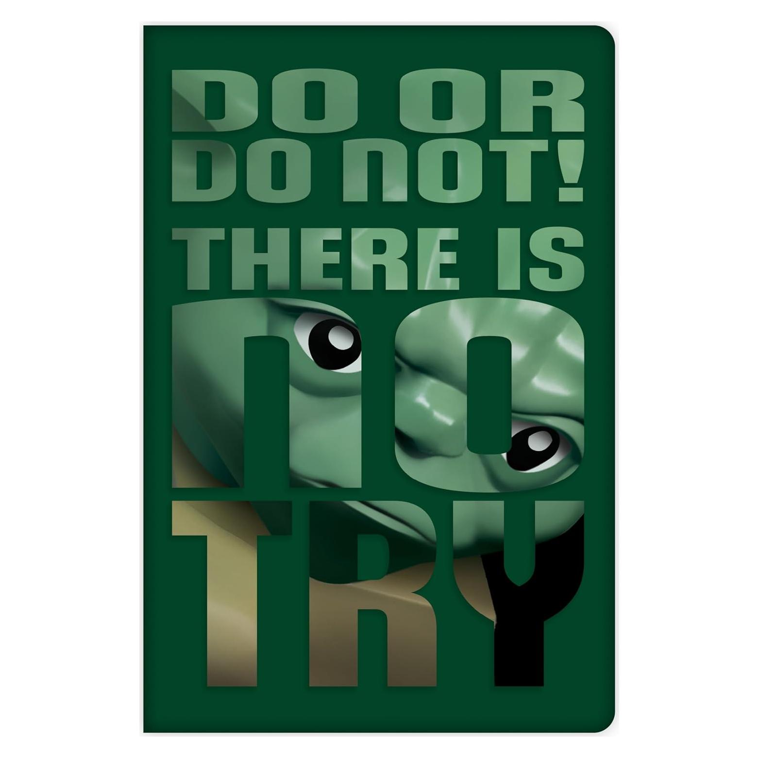 Cuaderno LEGO Star Wars Yoda IQ 192 Páginas Tapa Blanda