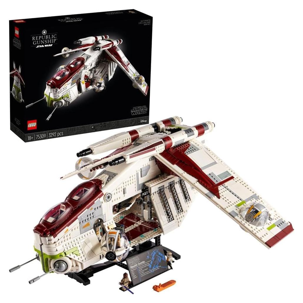 LEGO Star Wars Caza Republicano 75309 - Modelo para Adultos