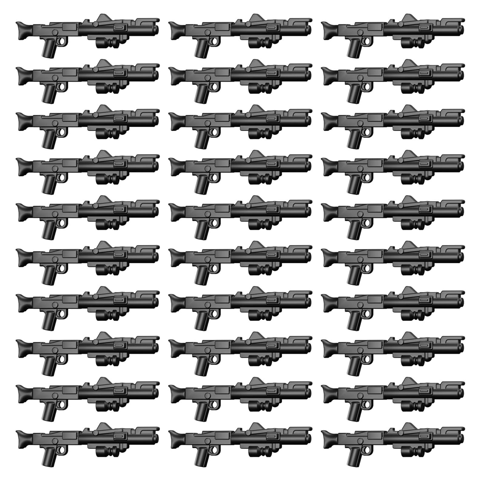 Paquete de 30 Blasters de Clon BrickTactical para Minifigs