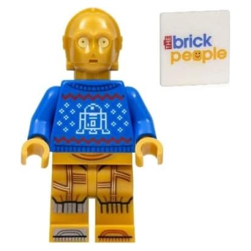Minifigura LEGO Star Wars C-3PO Suéter Navideño 5cm
