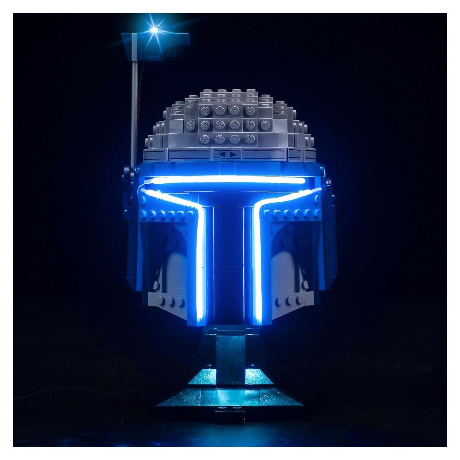 Kit de Luz LED Hilighting para Casco Jango Fett LEGO