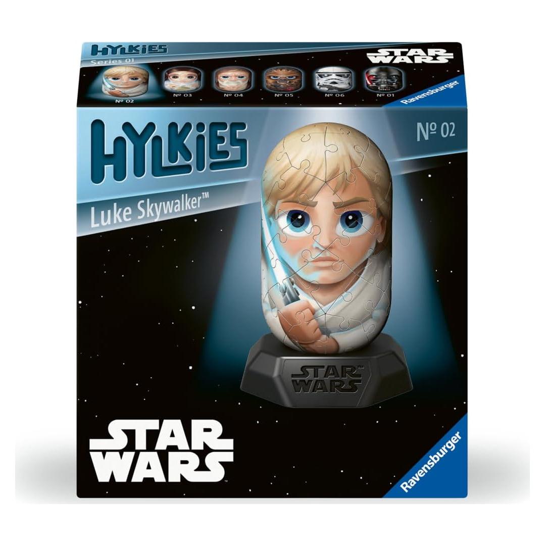 Figuras Hylkies Star Wars Luke Skywalker Ravensburger 3D 12.6 cm