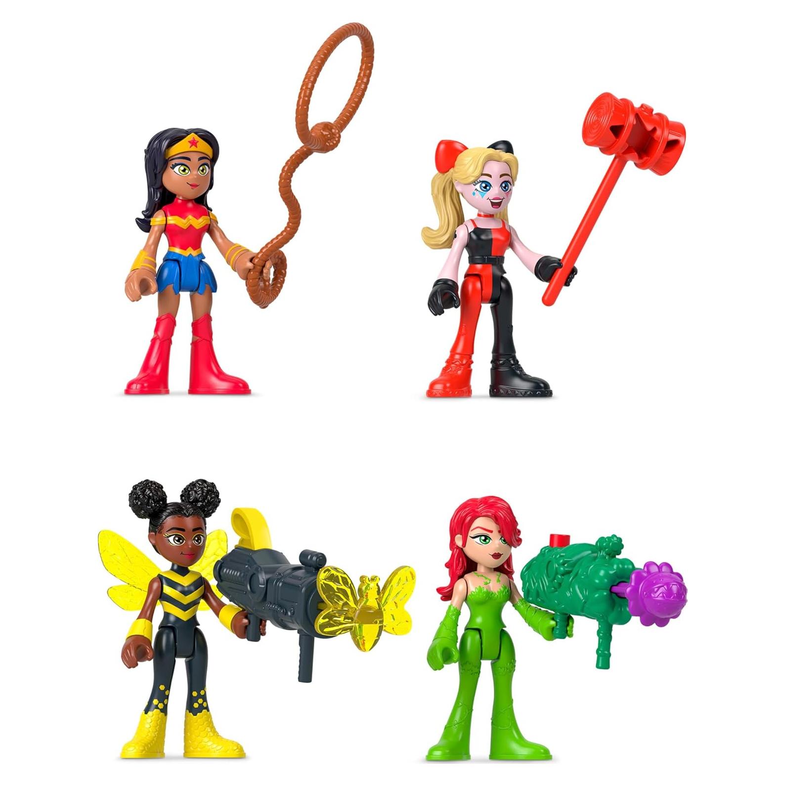 Fisher-Price Imaginext DC Super Friends Set de Figuras 4 Piezas