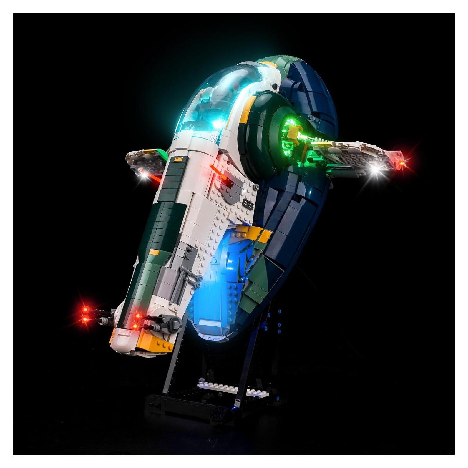Kit de Luz LED Hilighting para Nave Estelar Jango Fett Lego