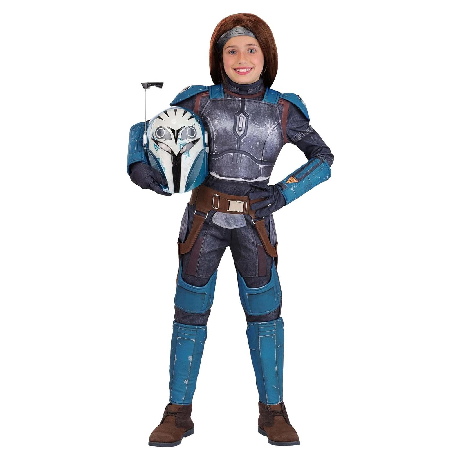 Disfraz de Bo Katan Star Wars para Niñas - Grande con Accesorios