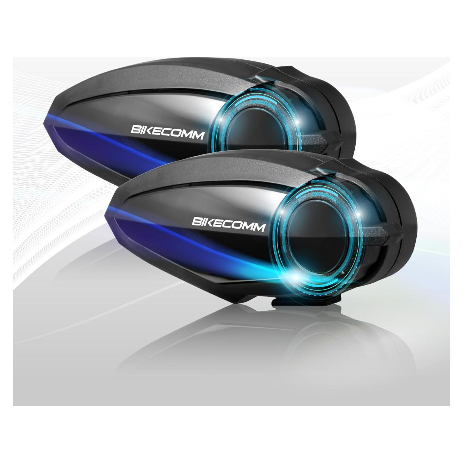 Intercomunicador Bluetooth BK-S2 para Motocicleta - Duo Negro