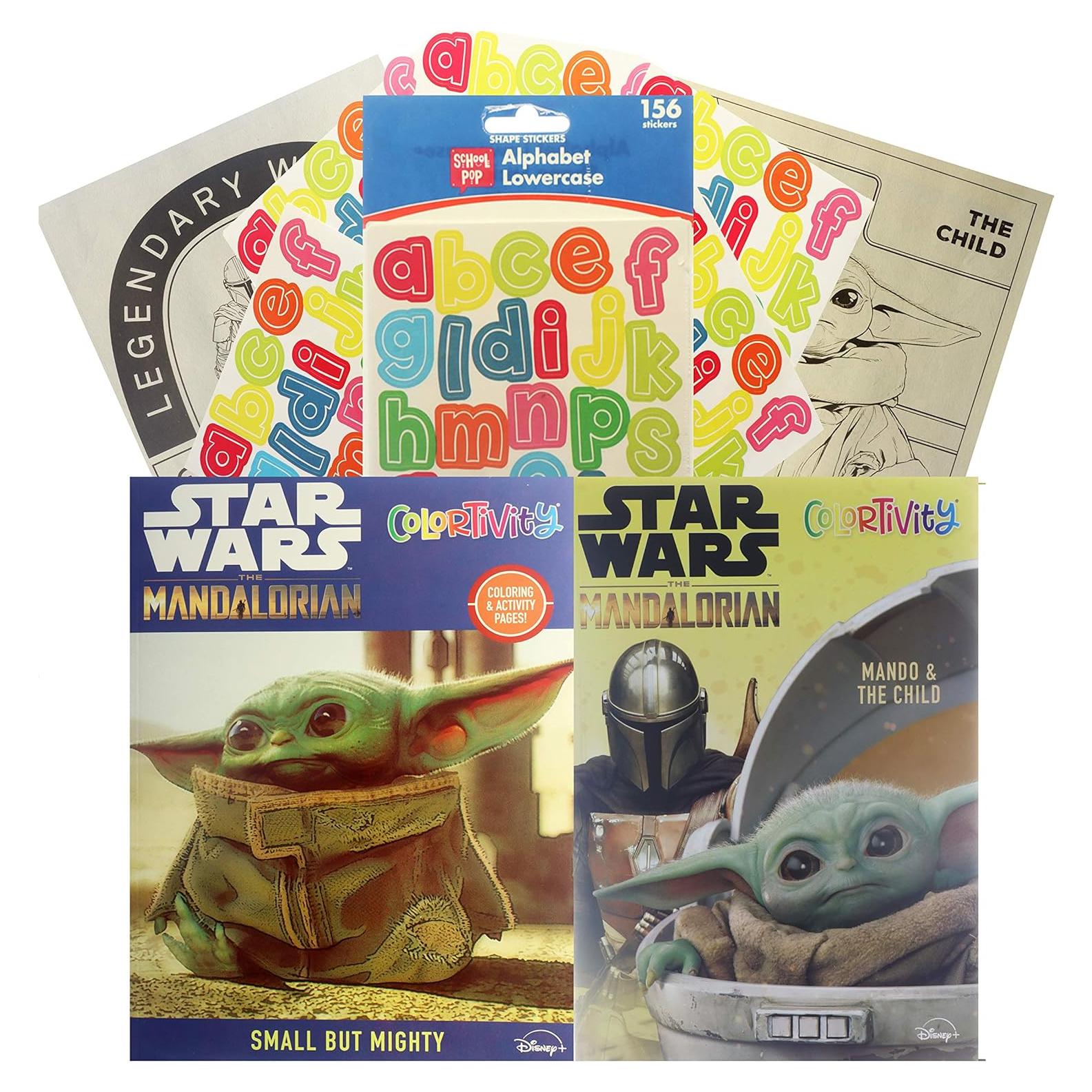 Set de Colorear Star Wars The Mandalorian Baby Yoda