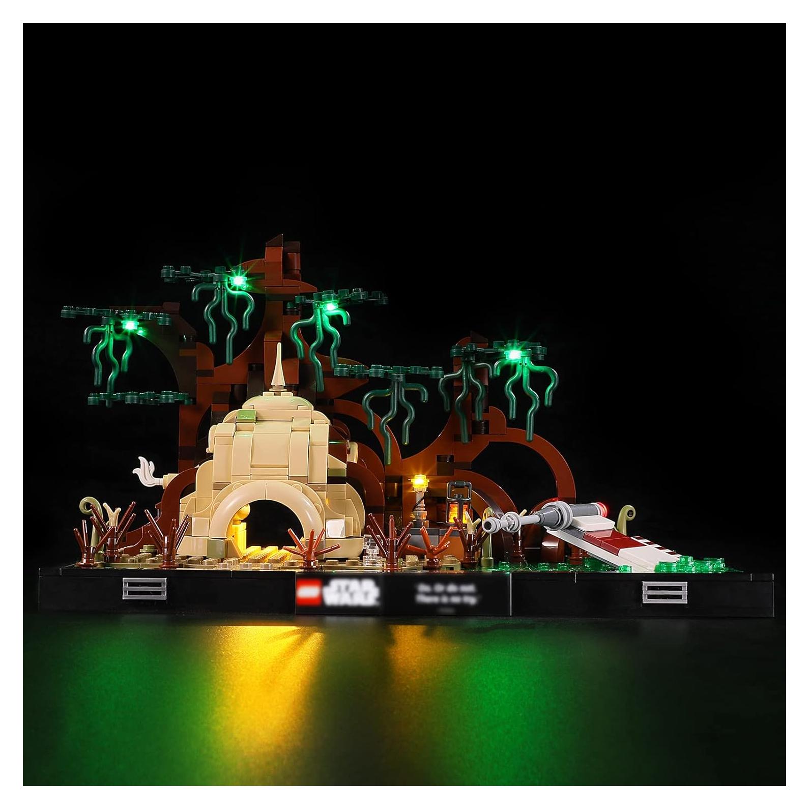 Kit de Luz LED GEAMENT para Diorama Lego 75330 - Iluminación Verde