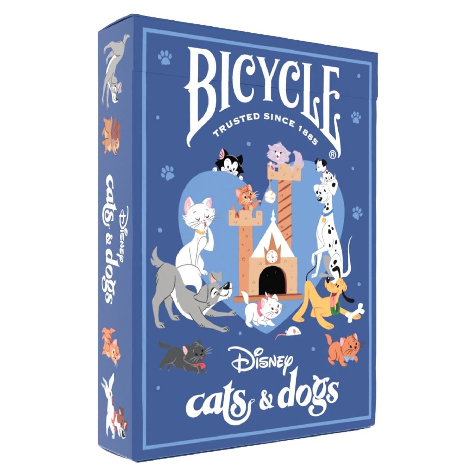Cartas de Juego Disney Bicycle Gatos y Perros 90.72g